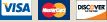 Visa, Mastercard, Discover